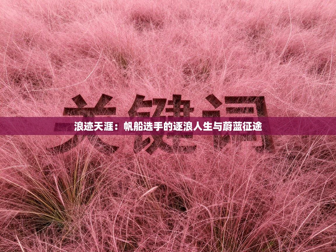 浪迹天涯：帆船选手的逐浪人生与蔚蓝征途  第2张